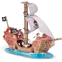 Papo The Pirate Ship Playset,Multicolor