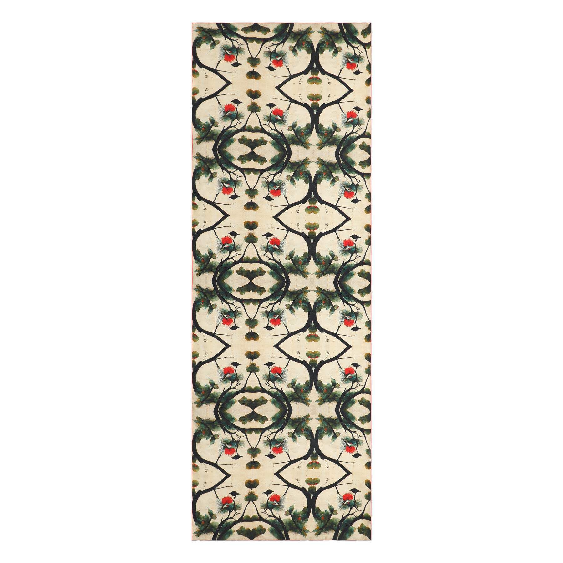 Schal aus Seide, bedruckt, für Damen und Herren, modisches Accessoire, originelles Geschenk, 180 x 65 cm, für Hochzeiten und Veranstaltungen