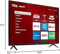 Vista 8 de TCL 43S325 43 Inch 1080p Smart LED Roku TV (2019)