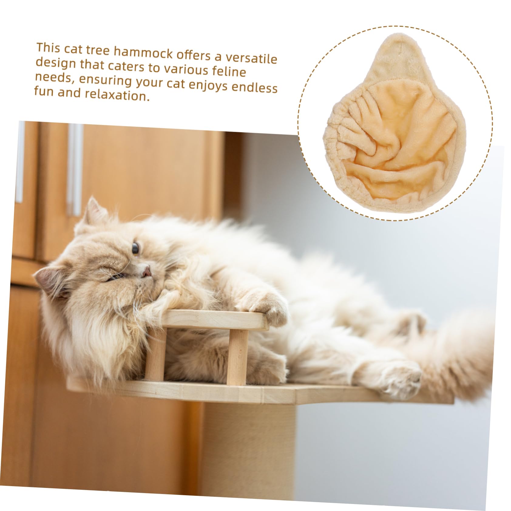 Cat Tree Hammock Per Gatti Culla Morbida Con Accessori Per Arrampicata e Giochi Letto Per Gatti Da Design Elegante e Funzionale Per Attività Fisica e Riposo