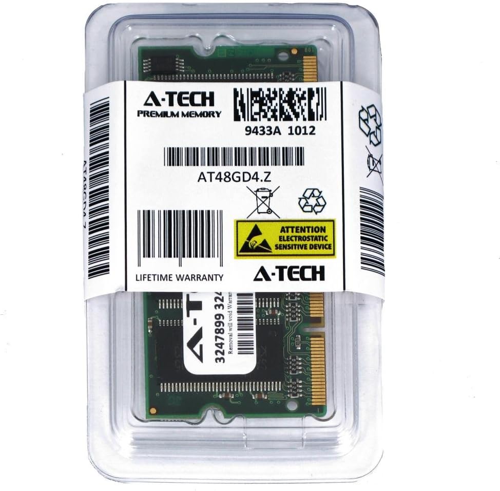 A-Tech 1GB DDR PC3200 Laptop Memory Module (200-pin SODIMM, 400MHz)