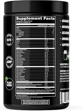 Jocko Fuel Greens Powder Bundle - Greens & Superfood Powder for Healthy Green Juice - Keto Friendly with Spirulina, Chlorella, Digestive Enzymes, Probiotics - 60 Servings