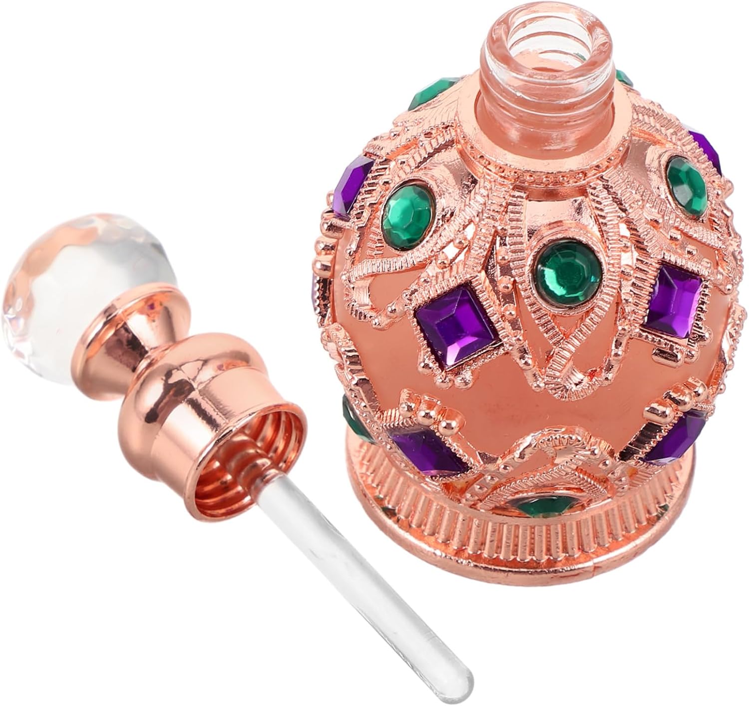 Women’s Arabian Perfume Oil Refillable Essential Oil Bottle Vintage Beauty Container