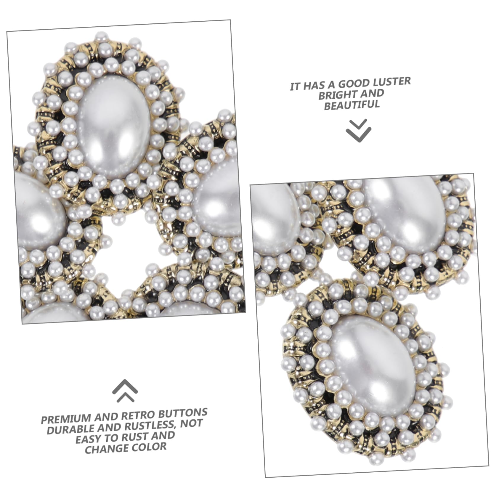 TEHAUX 25stücke Zinklegierung Rhinestone Knöpfe Dekorative Knöpfe Für Mäntel Und Strickjacken Ovaler -a-design Nähbedarf Bronzeton