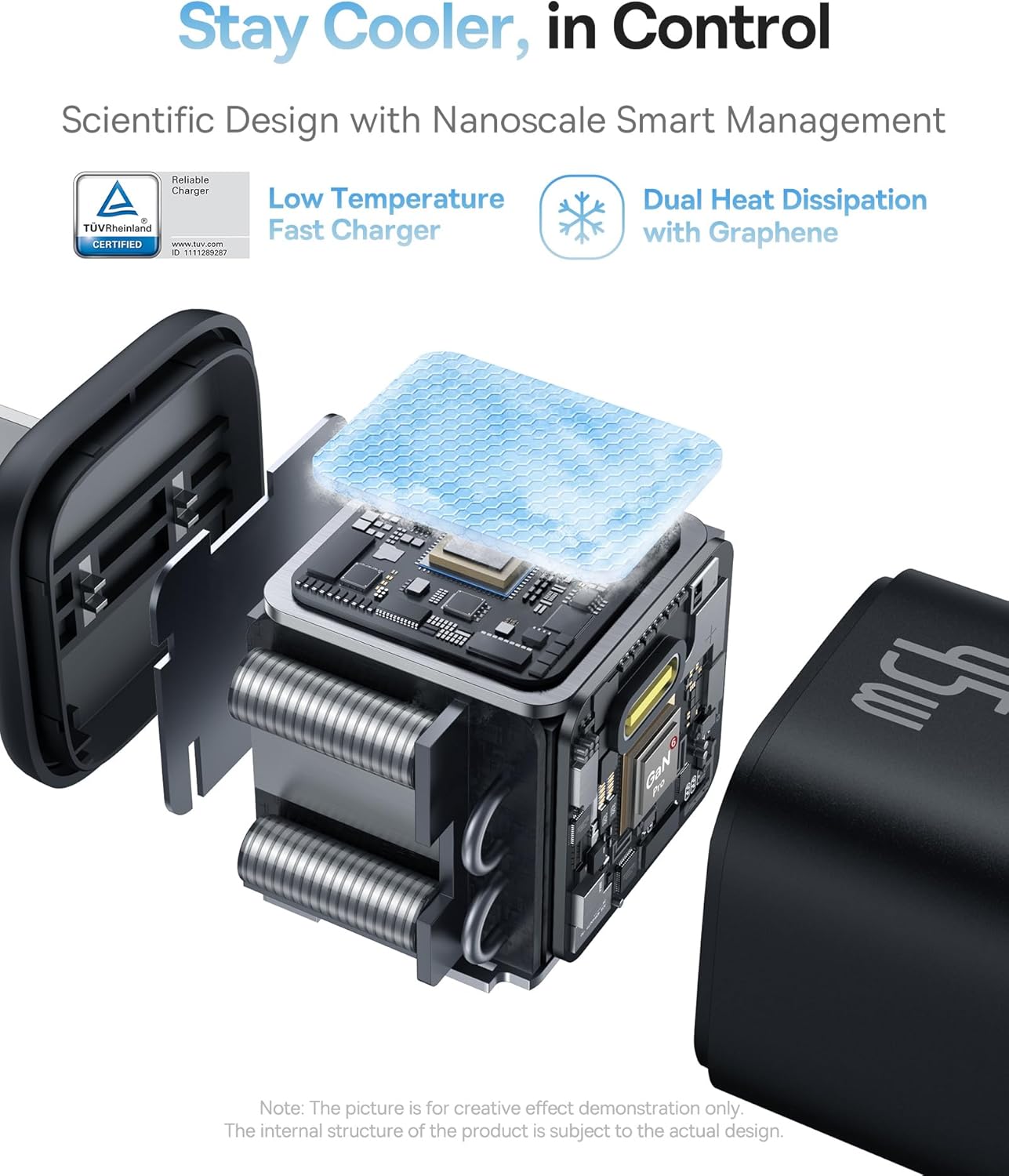 Baseus Charger internal cooling design