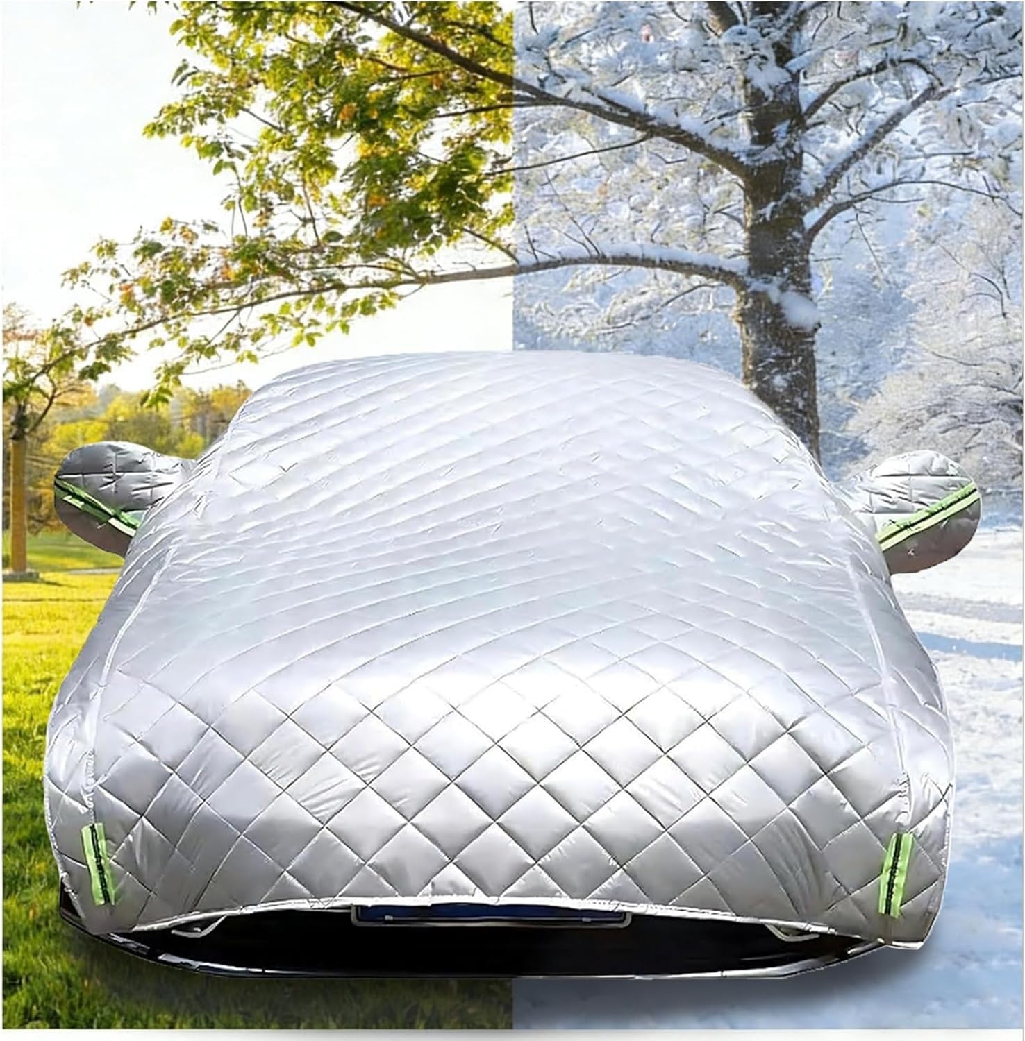 Funda Coche Exterior para Citroen C3 2016-2026,Funda Coche Antigranizo,Sol Lluvia UV Polvo Protección,Protección para Exteriores Resistente a Granizo ct6qer