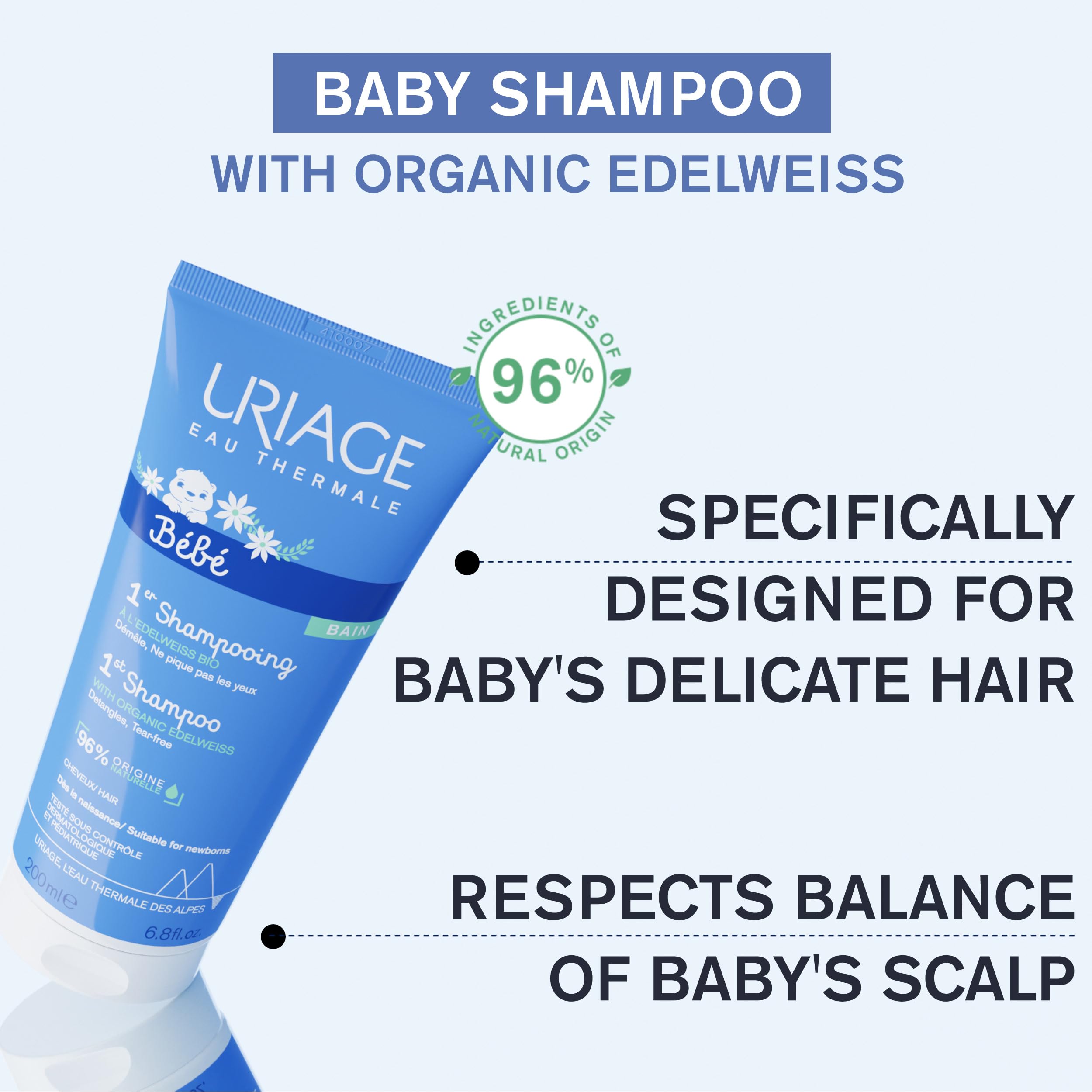 Uriage bebe 1er shampooing 200ml