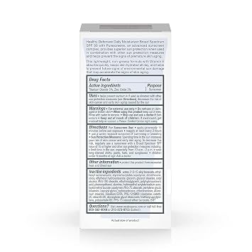 Neutrogena Healthy Defense Daily Moisturizer Sensitive Skin SPF 50 Lotion 1.70 oz