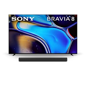Sony 55 Inch OLED 4K Ultra HD TV BRAVIA 8 Smart Google TV with Dolby Vision HDR and