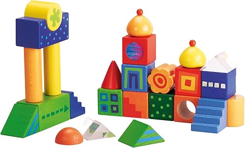 Miniatura 2 de HABA Fantasy Blocks - Juego de 26 piezas para edades de 18 meses en adelante (fabricado en Alemania)