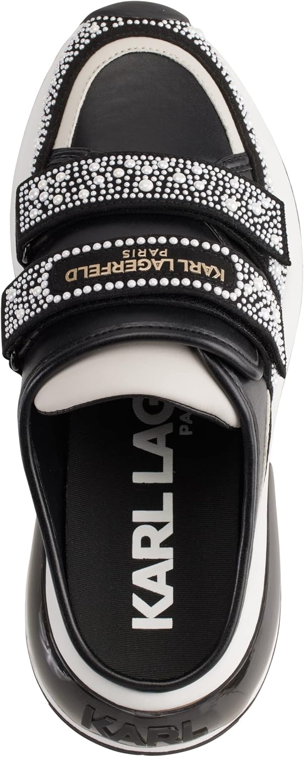 Karl Lagerfeld Paris Womens Devora Slip on Trendy Sneaker MuleSneaker - Image 4