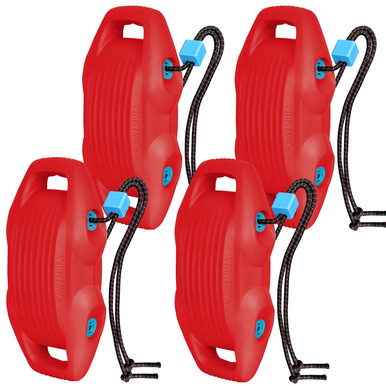 AWEMUFA Boat Fenders Easy to Install Bumper for Docking Ideal Fender for Pontoon, Bass, Jet Ski and Fishing Boats