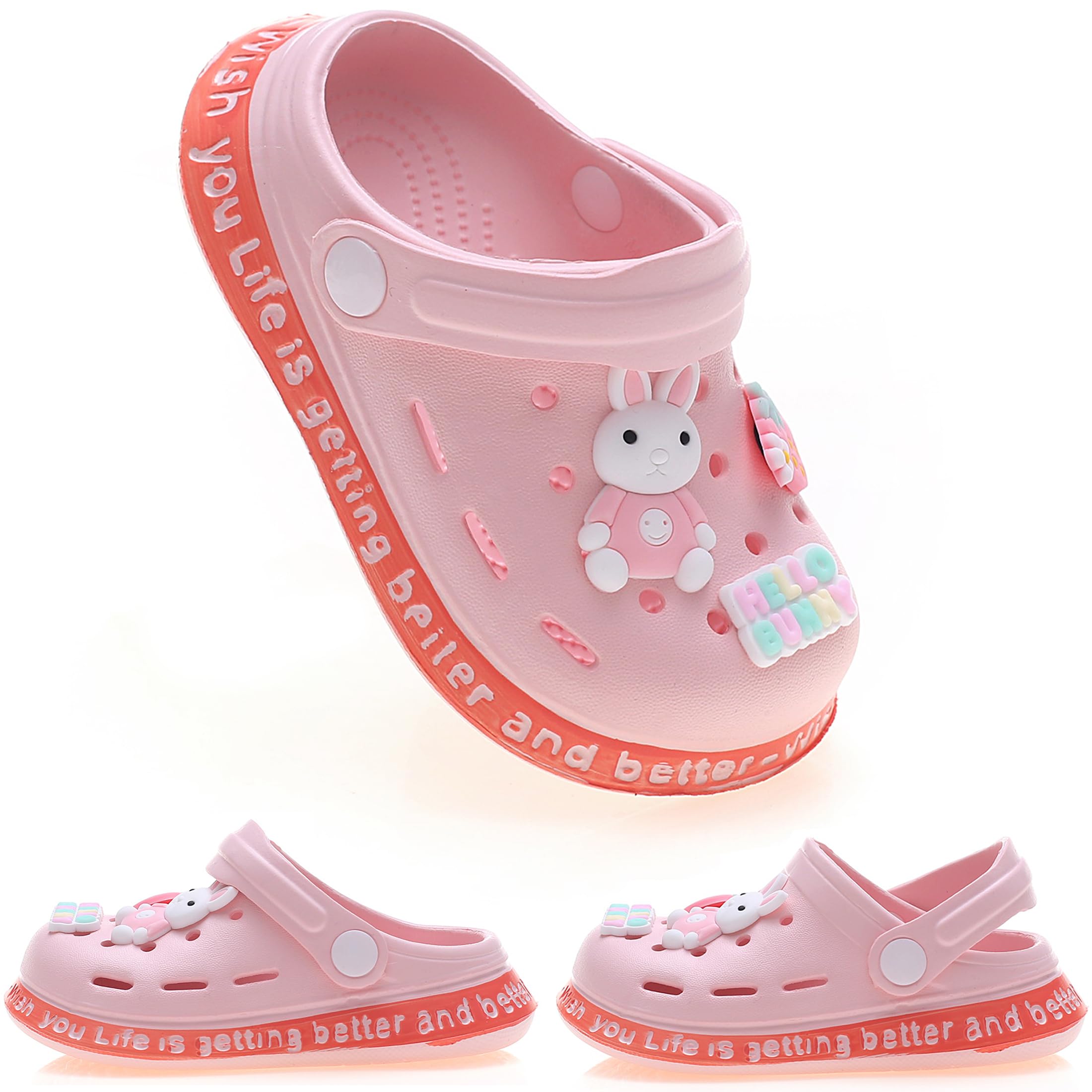 Sandali Estivi Bambina Unisex - Bambini Zoccoli e Sabot Pantofole Bambino Sandali Spiaggia