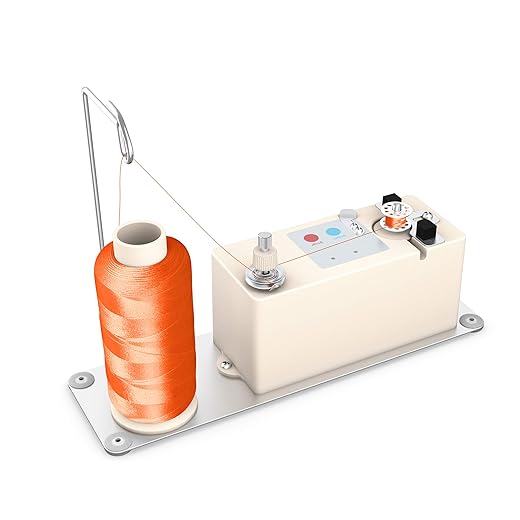 Electrical Bobbin Winder，Upgrade Automatic Winder Machine，Bobbin Class15 M L Size for Juki Brother Babylock Singer Janome Long-Arm Quilting Bobbin Winder Sewing Machine