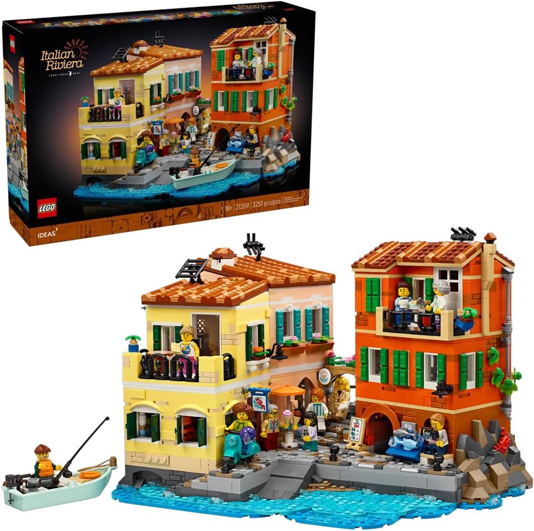 LEGO Ideas 21359 Riviera Italian Distribution Limited Product Genuine Domestic Distribution