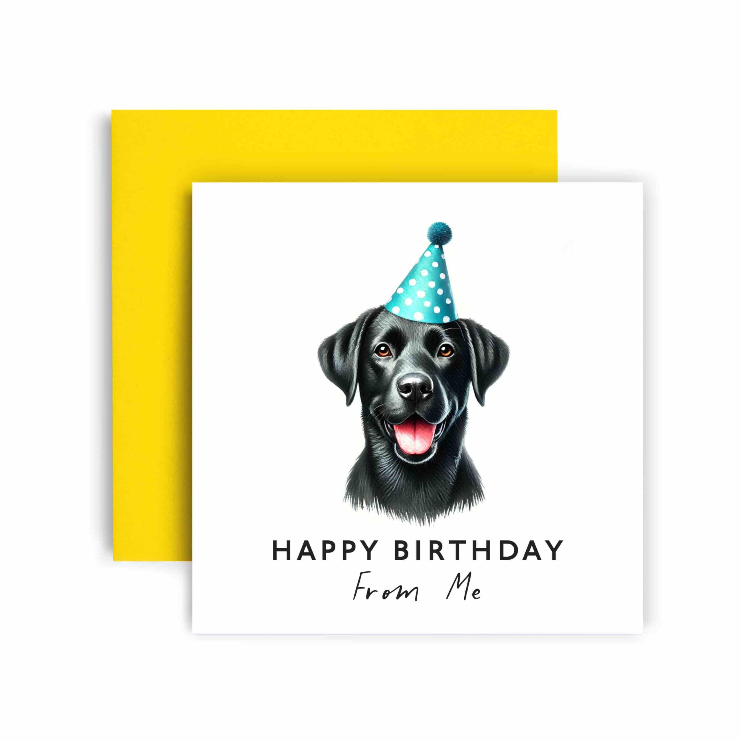 Lustige Geburtstagskarte Mit Labrador-Witz – Birthdays Are Good For You, Blanko Innen, Mit Umschlag, 15x15 Cm