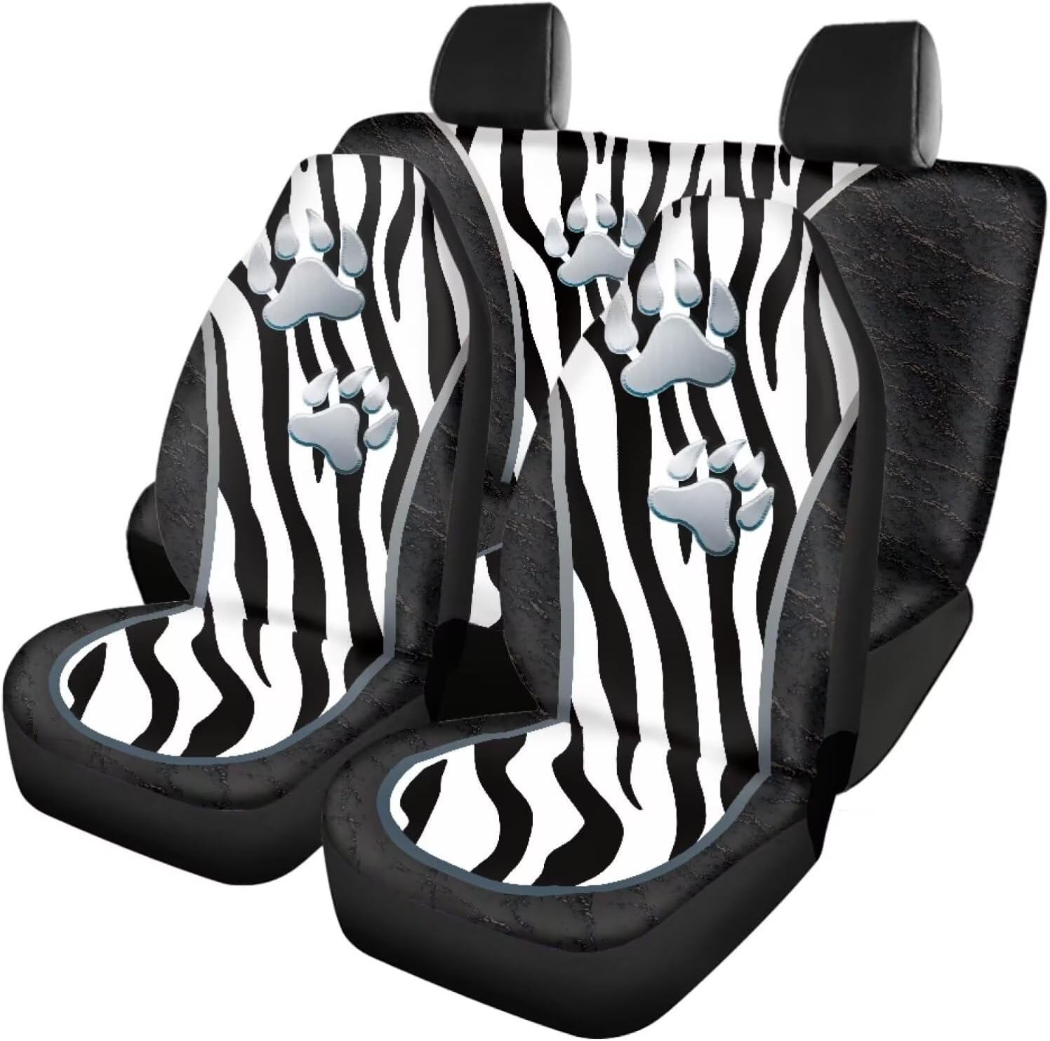 Belidome Women Colorful Tie Dye Design Car Seat Covers Protector Vechele Interior from Dirty Soft Durable Washable Accessories