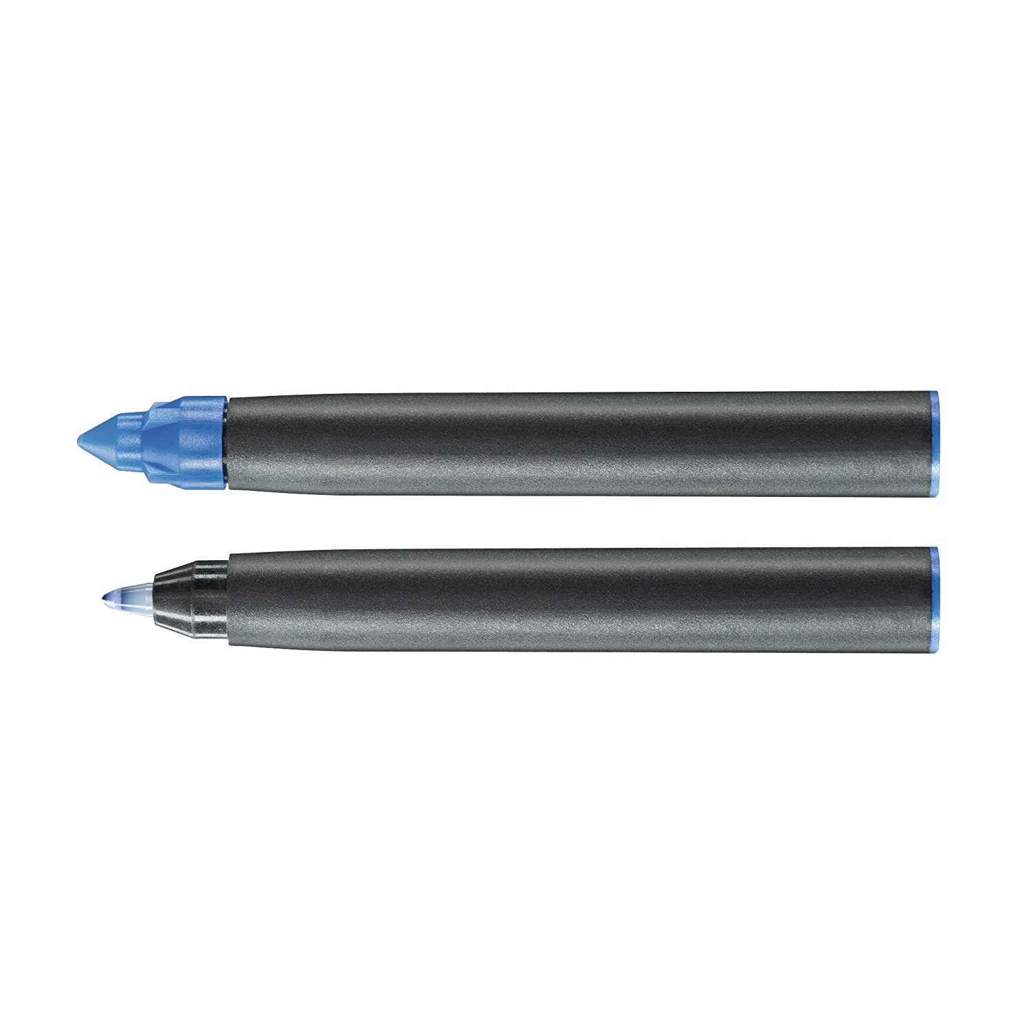 Ink cartridge for fountain pen roller ball pen, blue, 2 x pack of 5 - Image 2
