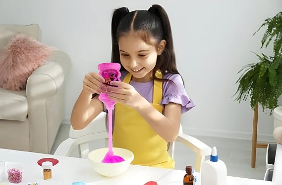 Slime Kit for Girls and Boys, Slime Activator with 2 Clear Glue, Slimes Making Kit, Great for Gifting and Party's