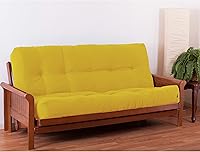 Vista 5 de Blazing Needles Colchón futón de sarga Renewal de 9 pulgadas, matrimonial, índigo