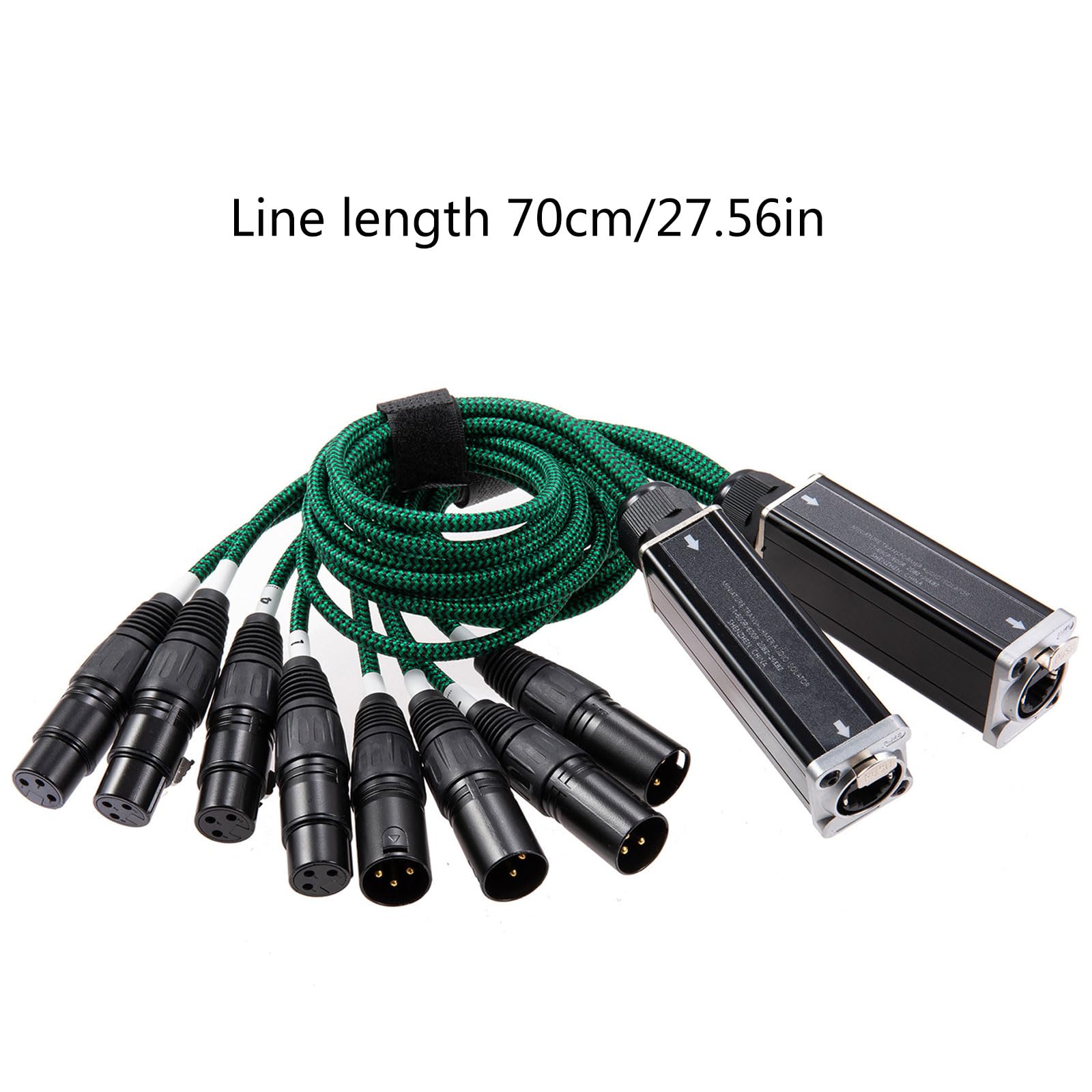 4Channel 3Pin Snake Multi Net Snake Ricevitore a Singolo Cavo 4 Canali Ricevitore per Illuminazione Fase