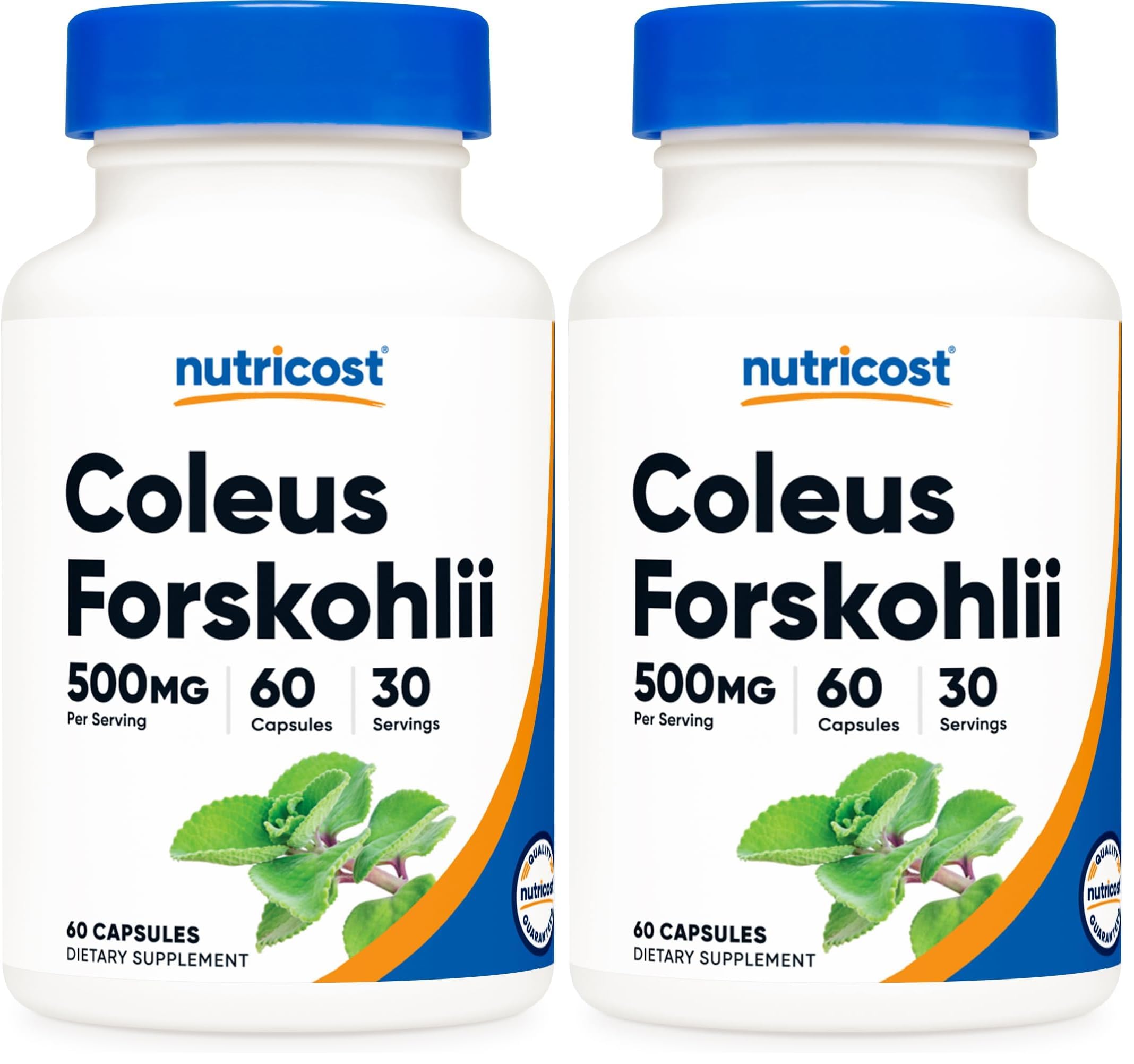 Nutricost Coleus Forskohlii 500mg, 60 Capsules - Maximum Strength Formula — Amazon image 6