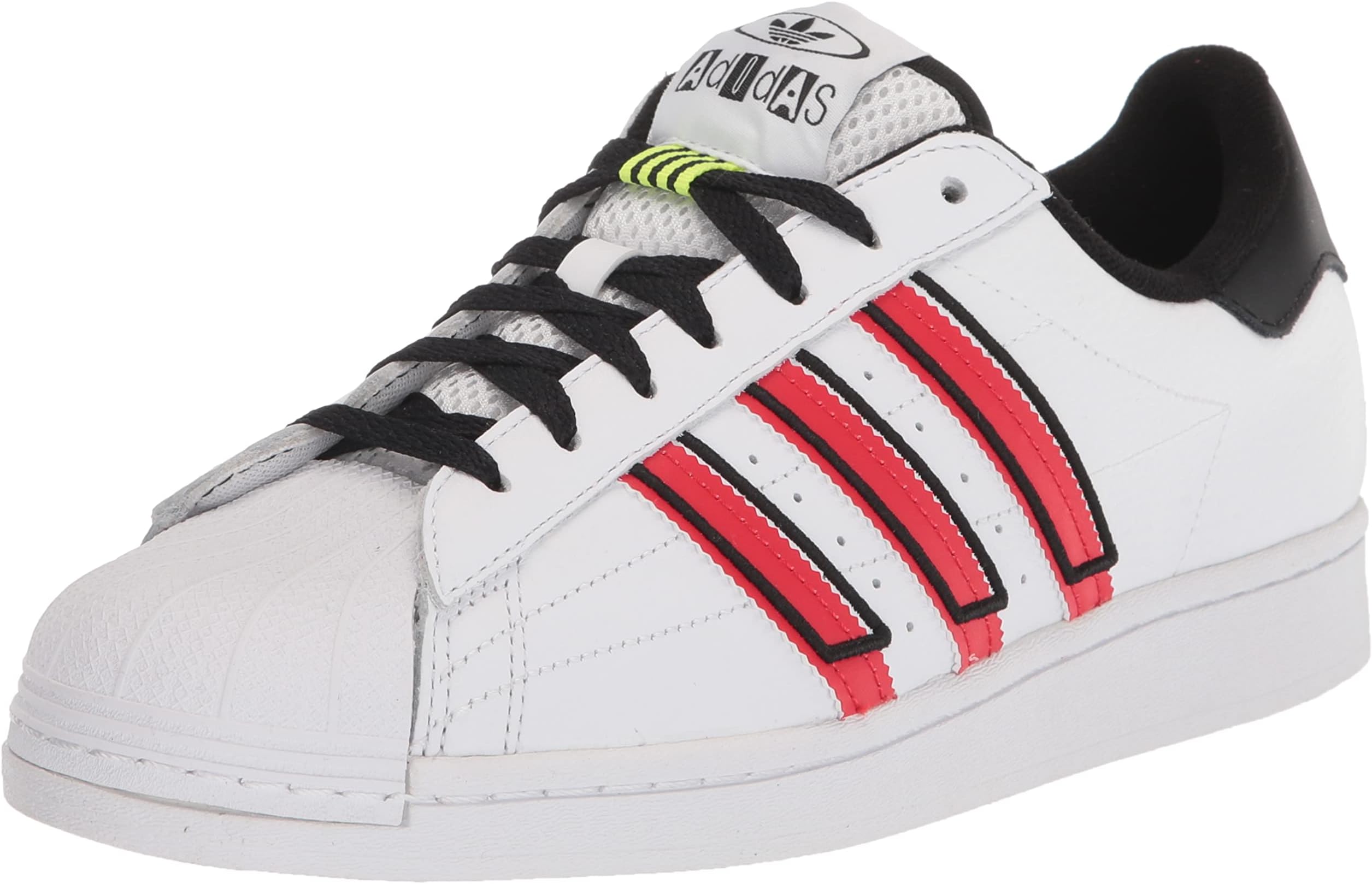 adidas red yellow blue