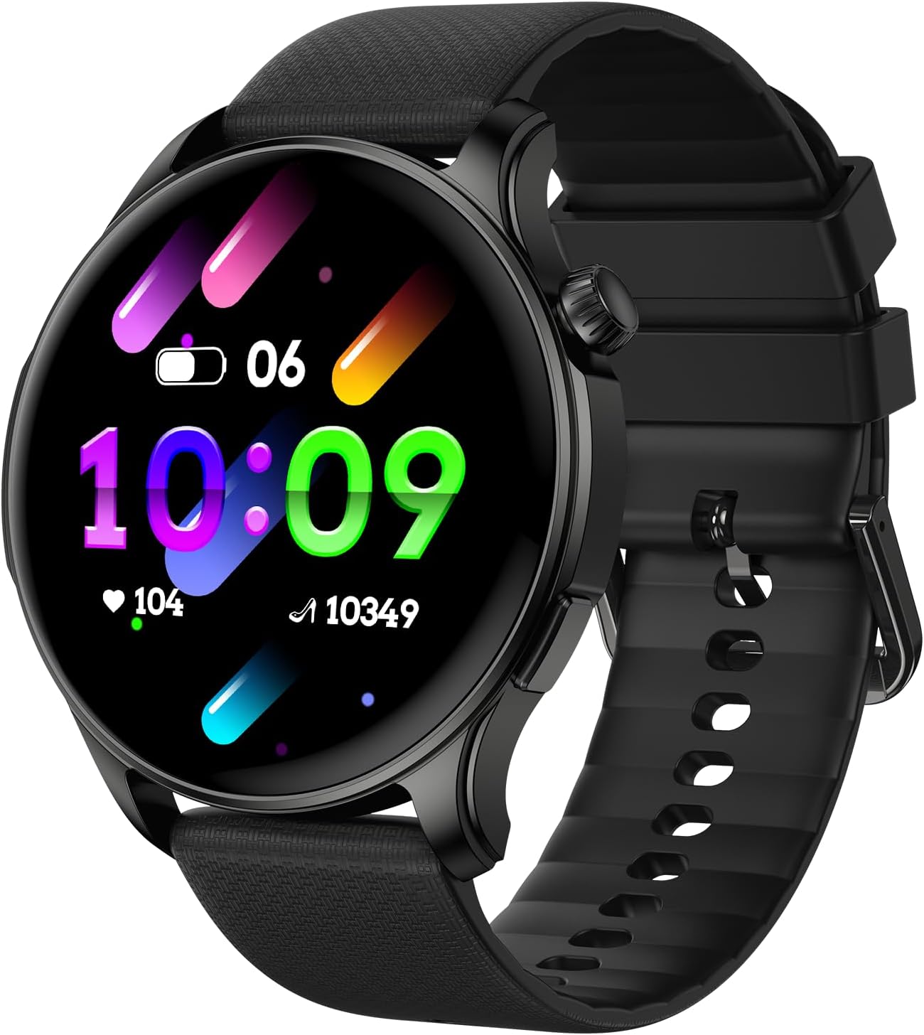 Smart Watch for Men Women Fitness: Waterproof Running Digital Mens Watches Step Pedometer Tracker Make Answer Call Smartwatch Android Phone SpO2 Sleep Heart Rate Monitor