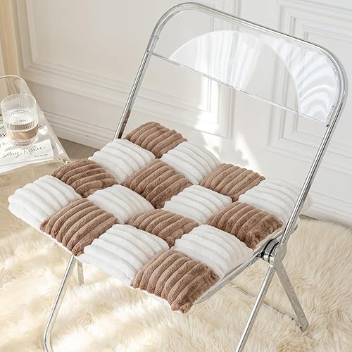 Miniatura 29 de vctops Funda de sofá con diseño a cuadros de búfalo de granja, funda de franela antideslizante para sofá seccional, alfombra suave y gruesa