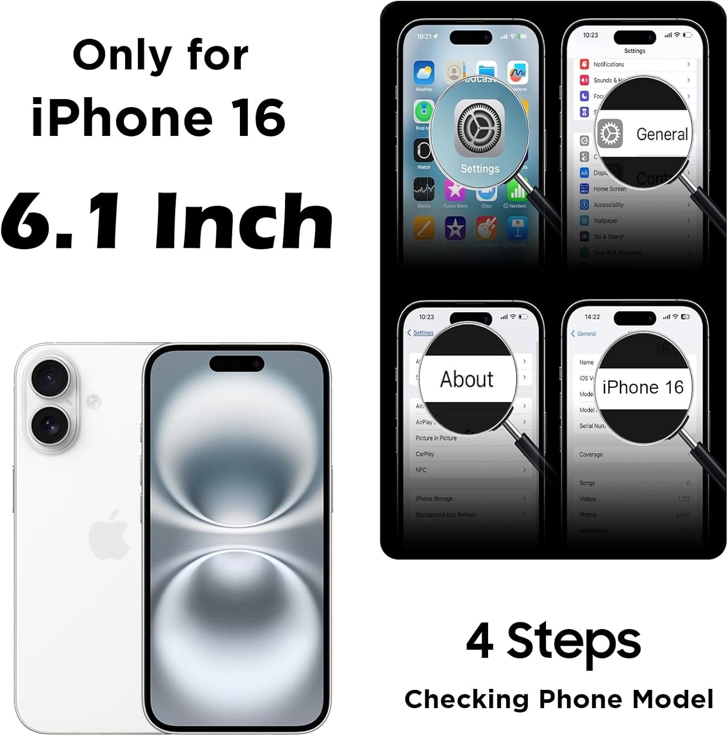 Compatible with iPhone 16 Case Cool Camo Shark Street Fashion Design for Boys, 3-Layer Rugged Shockproof Hard Plastic Bumper Silicone Rubber Heavy Duty Protection Cover - Image 2