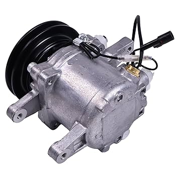 Amazon.co.jp: FridayParts 12V SVO7E A/C コンプレッサー