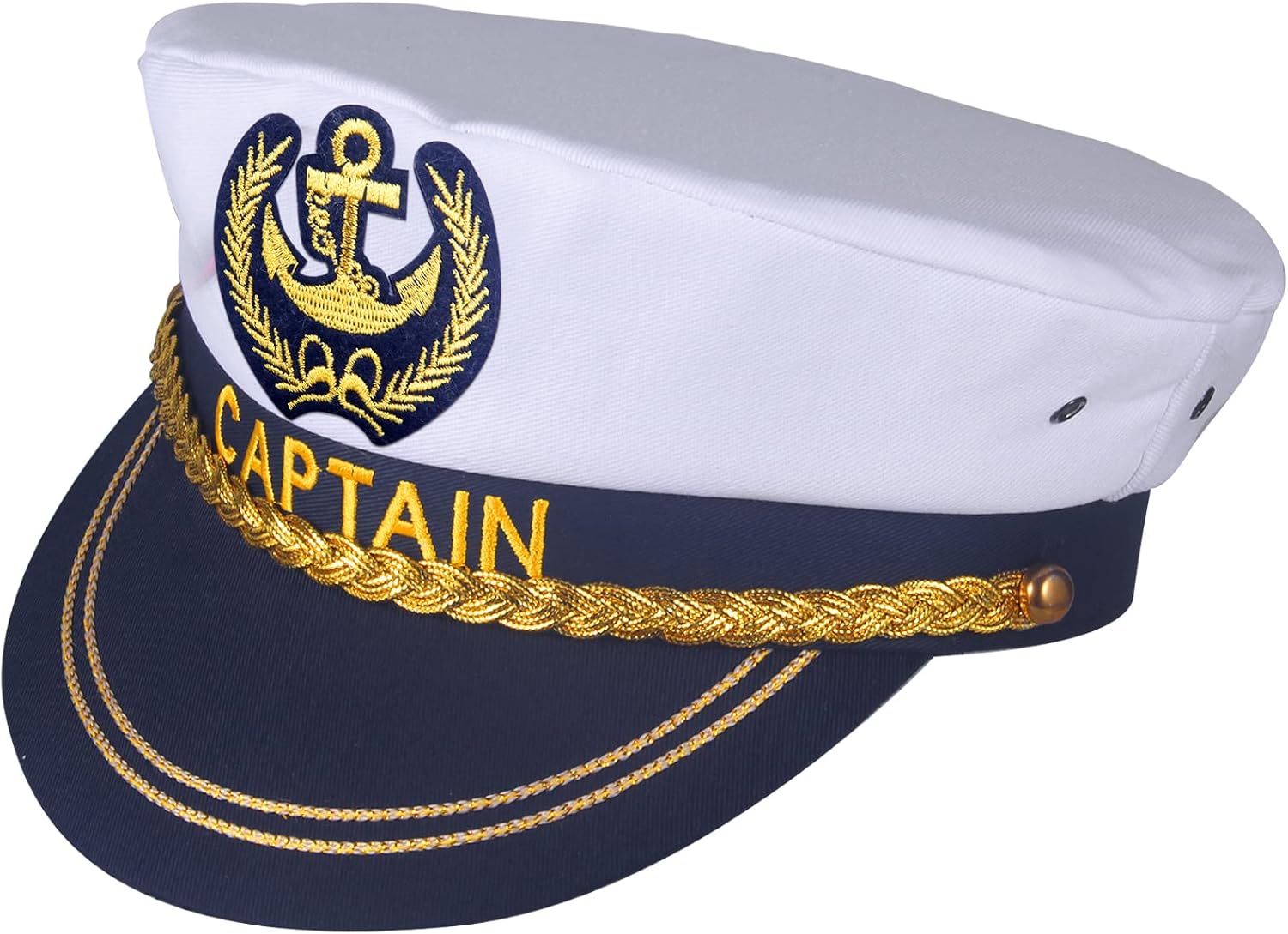 KKBES Captain Hat Sailors Cap Nautical Hat Yacht Hat