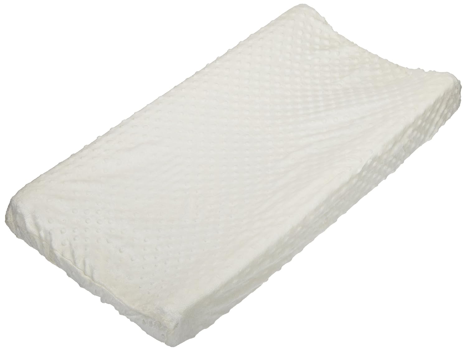 Carters Super Soft Dot Changing Pad Cover, Ecru