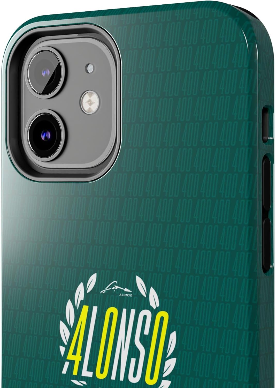 Tough Phone Case FA ALO 400 Formula Racing Races Compatible with All iPhone 16 15 14 13 12 11 X Series and S Series