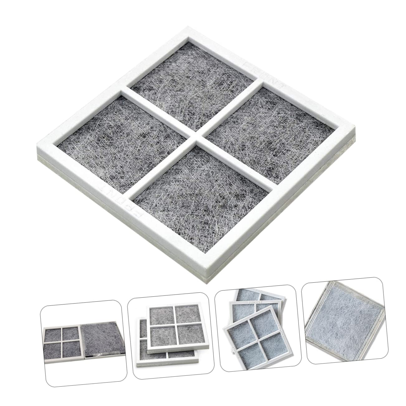 Tofficu 3 Ensembles Filtre À Air Pour Réfrigérateurs Compatible Avec Lg Élimine Odeurs Et Air 3 Pièces * 3