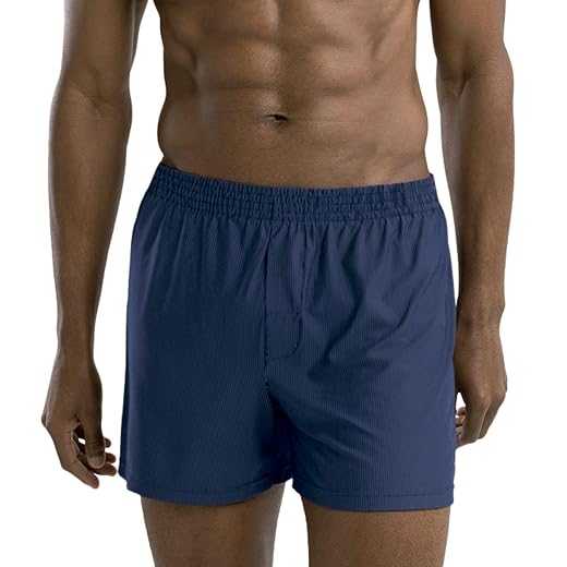Samba Canção Mash Cueca Masculina Risca de Giz Poliamida Toque Gelado