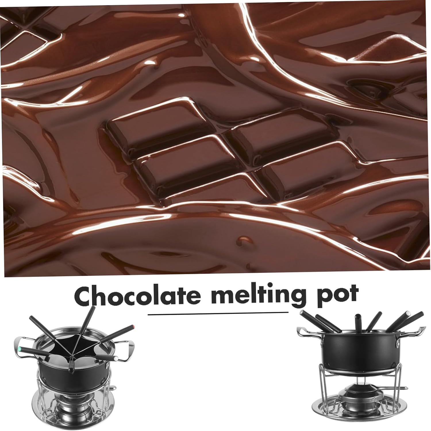 Alipis Melting Pot Cheese Pot Chocolate Fountain for Party Raclette Cheese Kitchen Tool Diy Melting
