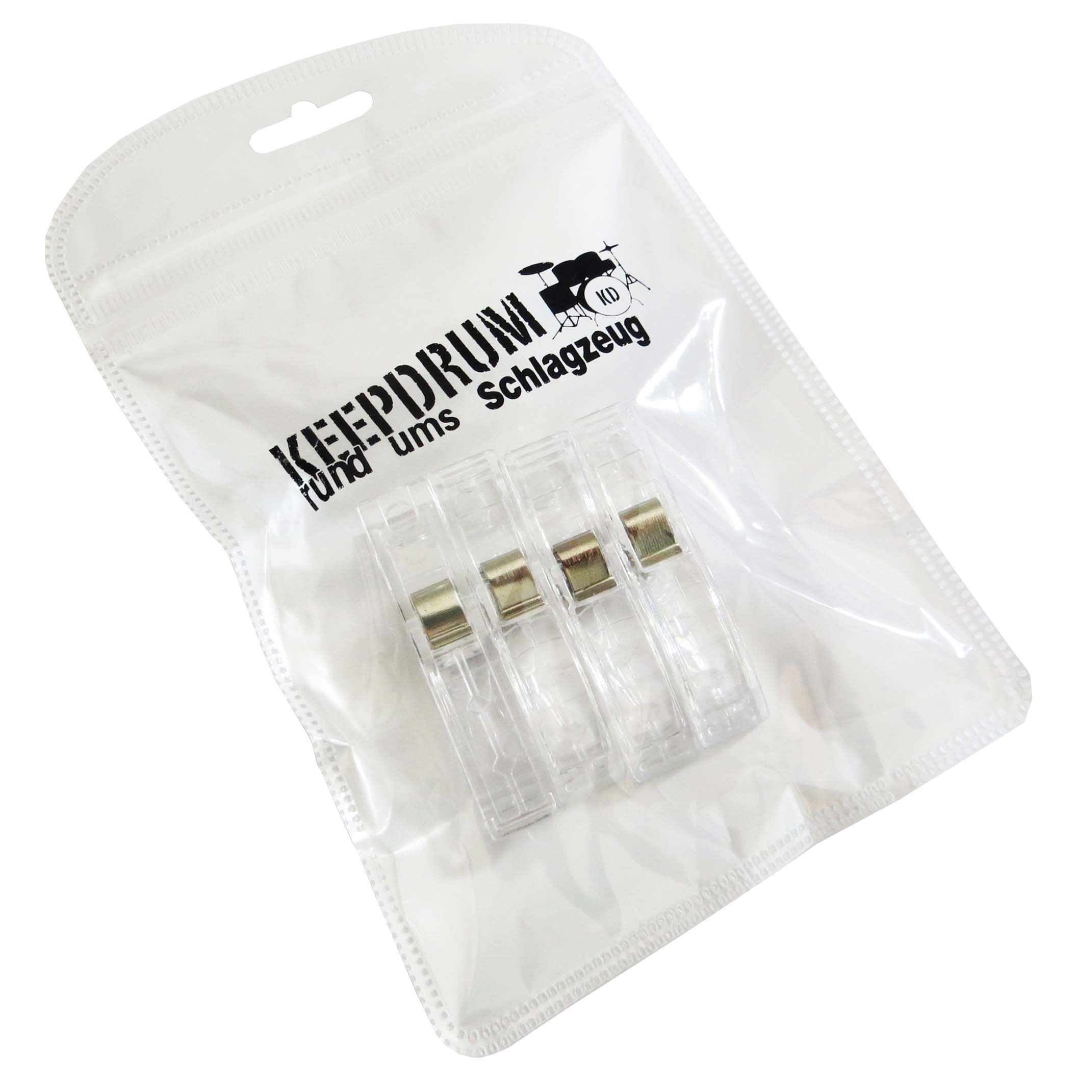 K&M 100/1 Pupitre noir + sac Keepdrum + 4 pinces pour partitions