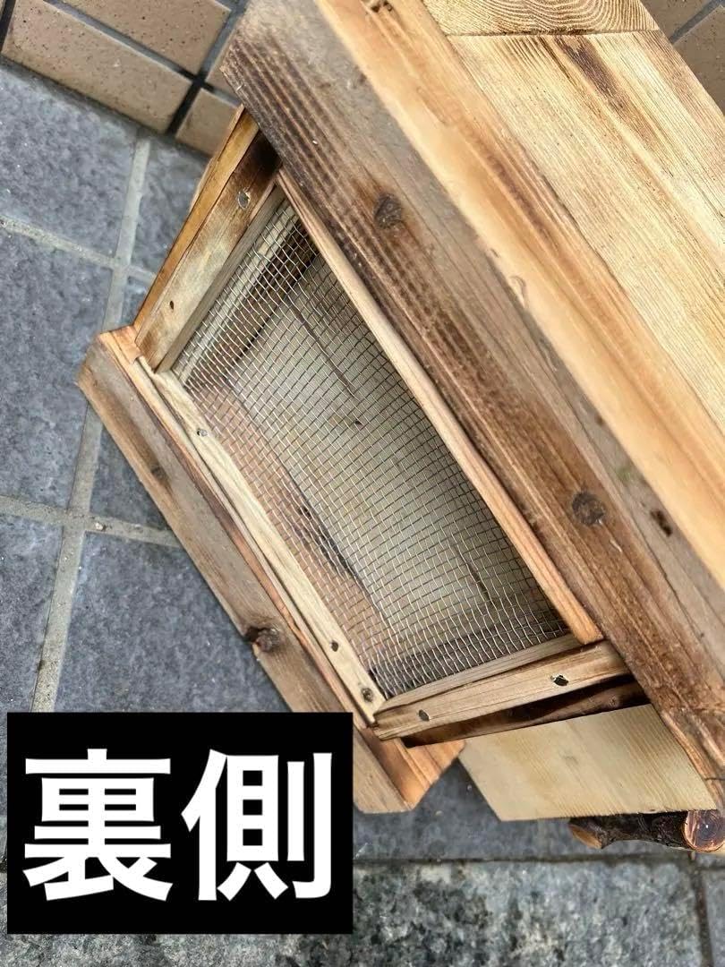 巣箱 ミツバチ 日本ミツバチ重箱式巣箱 蜜蜂箱 継続箱3段遊び場箱1