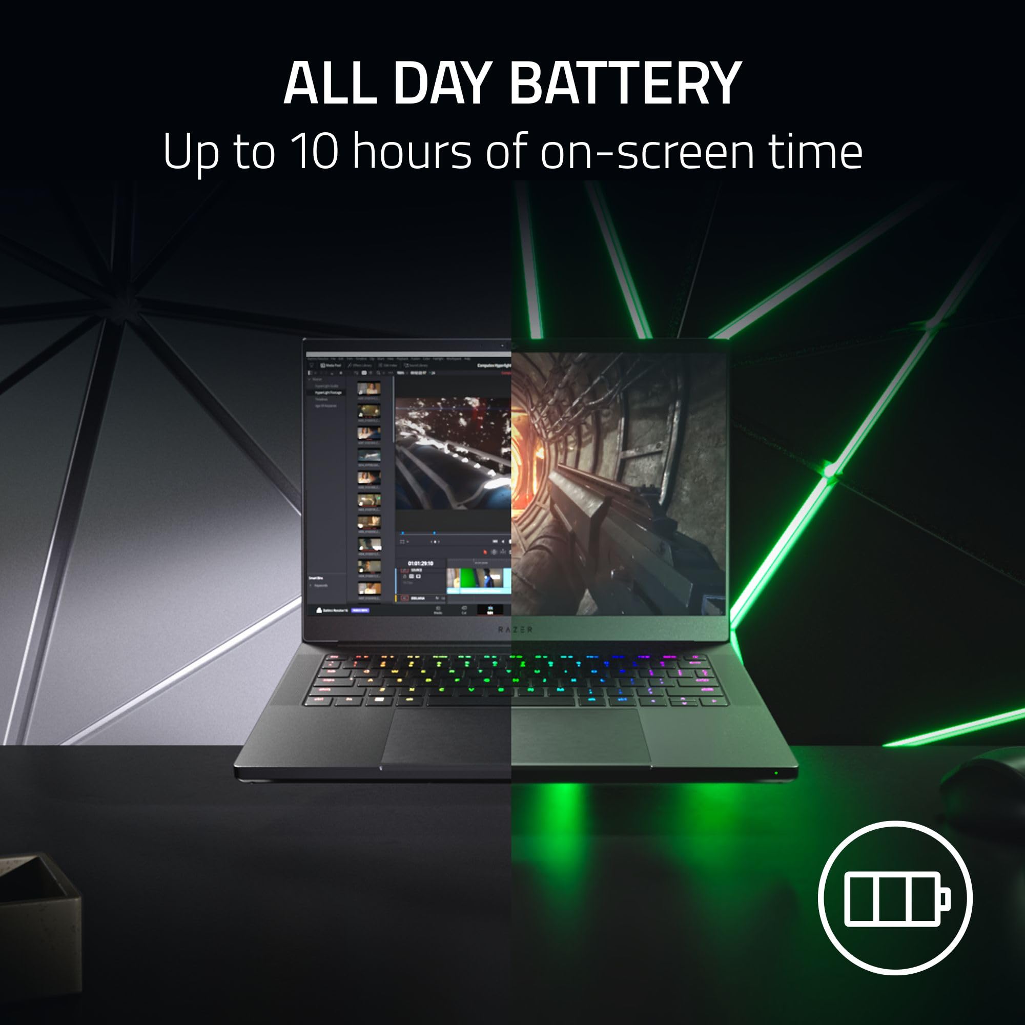 Razer Blade 14 Gaming Laptop - AMD Ryzen 9 7940HS CPU - NVIDIA 