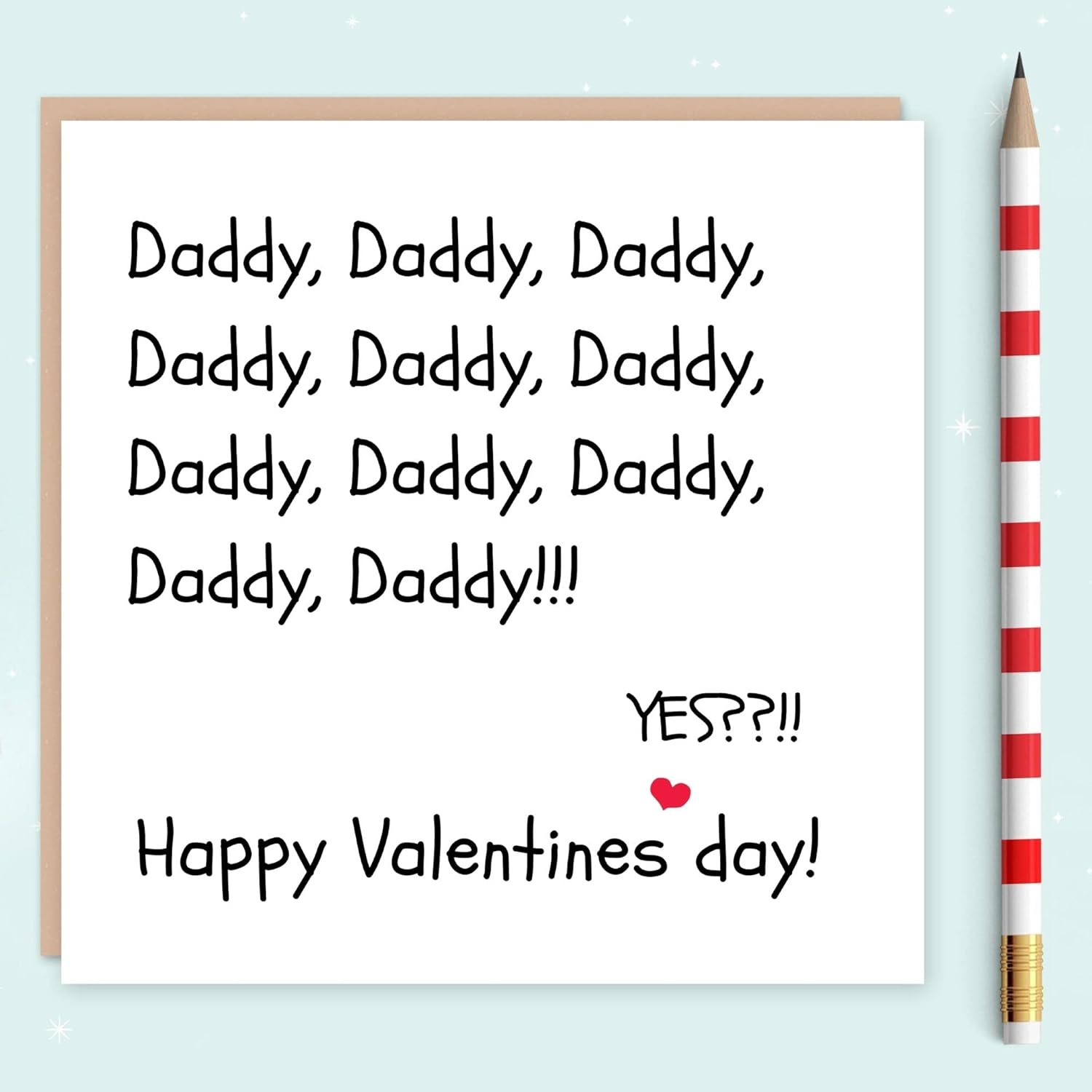 Happy Valentines Day Daddy From Daughter Amazon.com : Felbridge Studio - Cute Funny Valentines Day Card - Valentine  Cards To Dad Daddy - From Son Daughter Kids Children Bump - 5" : Office  Products