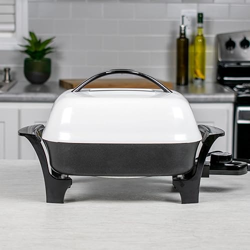 Miniatura 4 de Presto 06620 - Sartén eléctrica de 11 pulgadas negroblanco