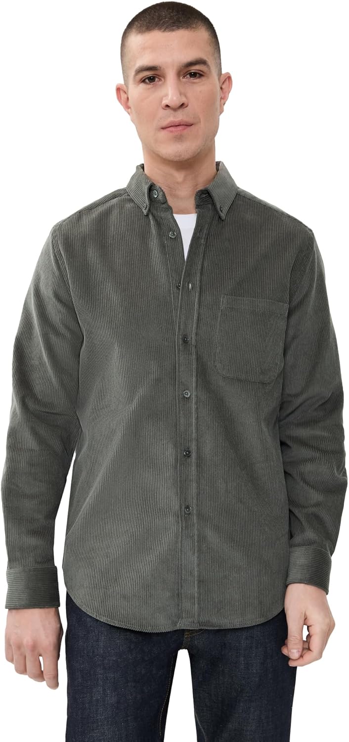 Portuguese Flannel Men's Lobo 2.0 Corduroy Button Down Shirt