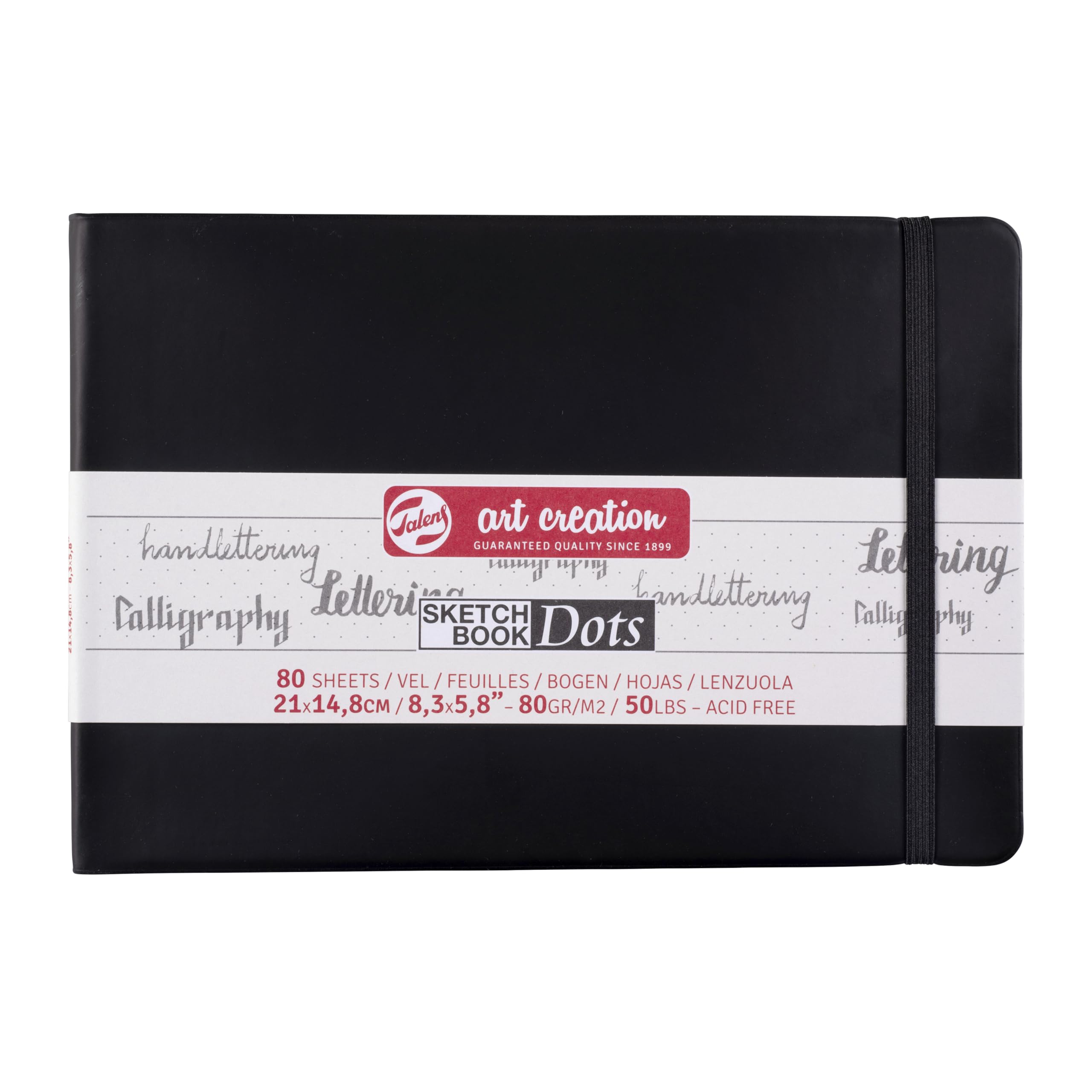 Talens Art Creation Dotted Sketchbook 80 Sheets, 21 cm x 14 cm