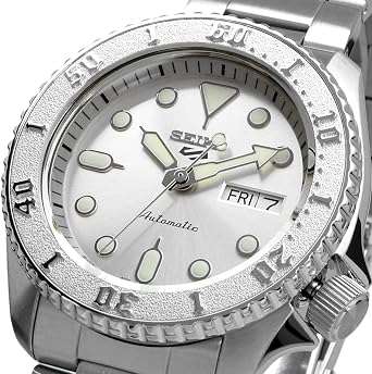 Seiko 5 SPORTS SRPE71K1 Automatic Mechanical Wristwatch, Men's, Seiko Five Sports, Street Style, Street Style, Silver