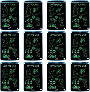 Storio Birthday Party Return Gift Pack of 12 LCD Writing Tablet 8.5 Inch Size for Kids 5+ Years | Pack of 12
