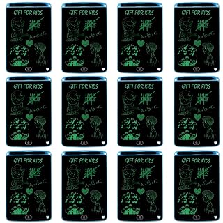 Storio Birthday Party Return Gift Pack of 12 LCD Writing Tablet 8.5 Inch Size for Kids 5+ Years | Pack of 12