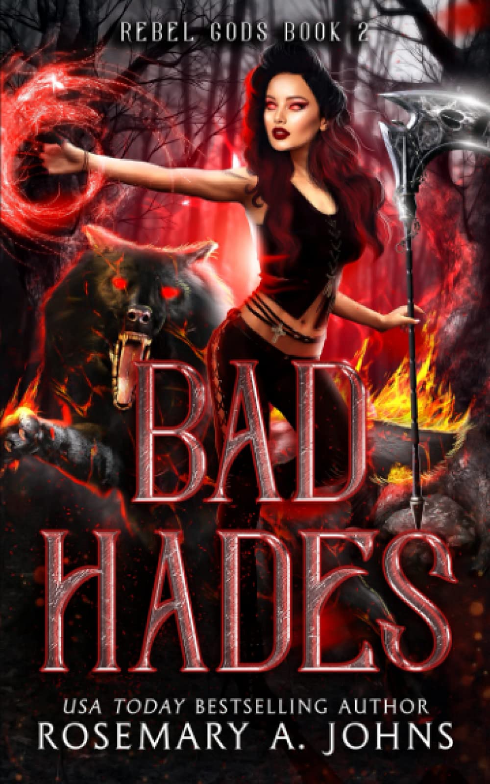 Bad Hades: A Fated Mates Fantasy Romance (Rebel Gods)