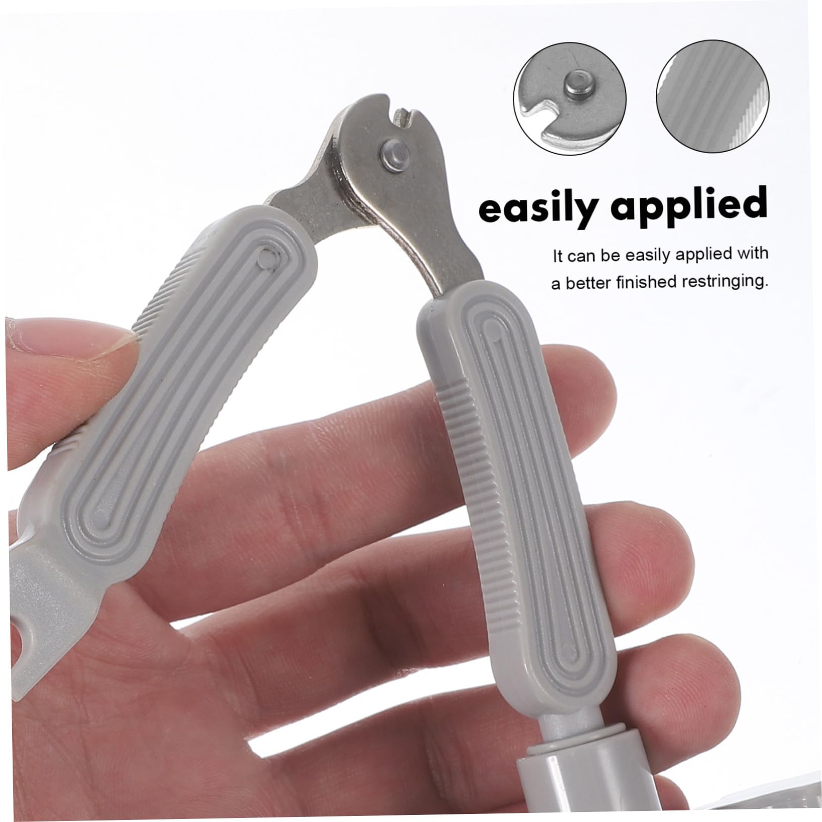 BESTonZON 4pcs Guitar String Winder Cutter Pin Puller Set Plastic Guitar String Winding Tool for Electric Guitars