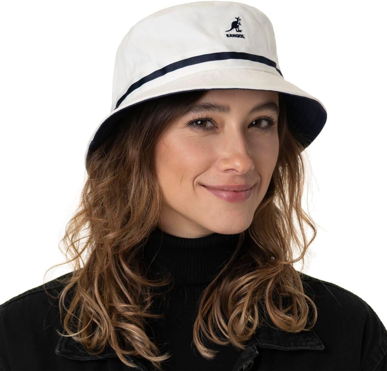 Kangol Stripe Lahinch - Cardinal/XL Bucket Hat
